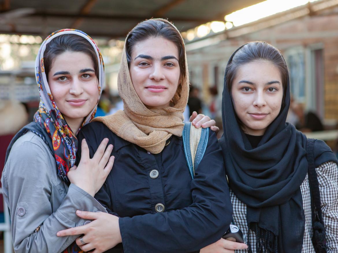 Women in Gorgan, Iran